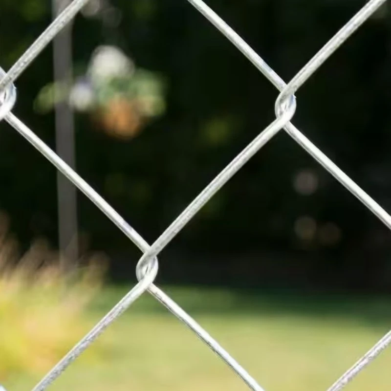 PVC Coated Chain Link Colorful Anti-Corrosion Garden Residential Fence factory